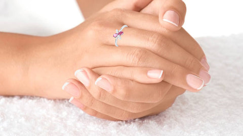 Dainty Ring Perfect Engagement Ring For Girls 