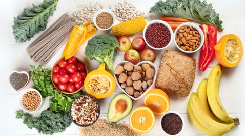 Fiber rich diet for gut