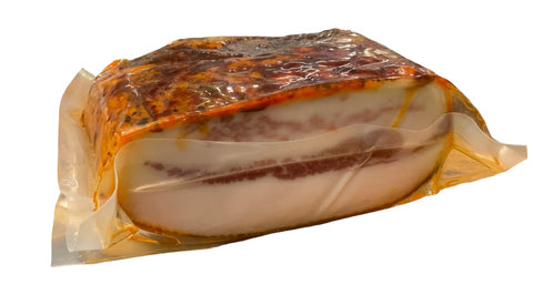 picture showing cross section of guanciale