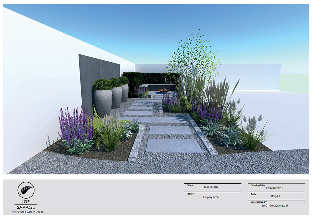 Garden design plan 2