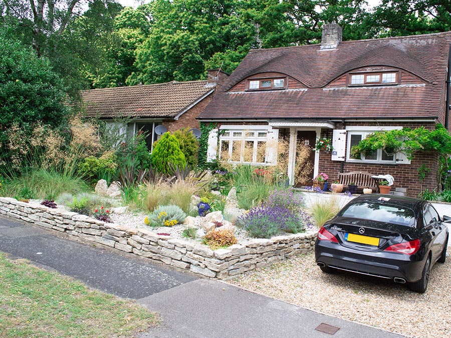 Rockery garden