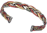 Healing Weave Tibetan Metal Bracelet