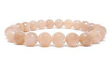 Moonstone Faceted Stretch Bracelet