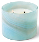 Blue Sage and Lavender Whirl Candle