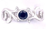 Sapphire jewelry ring