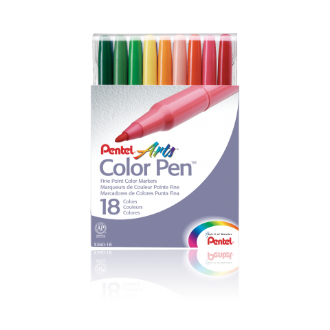 pentel arts color pen 36