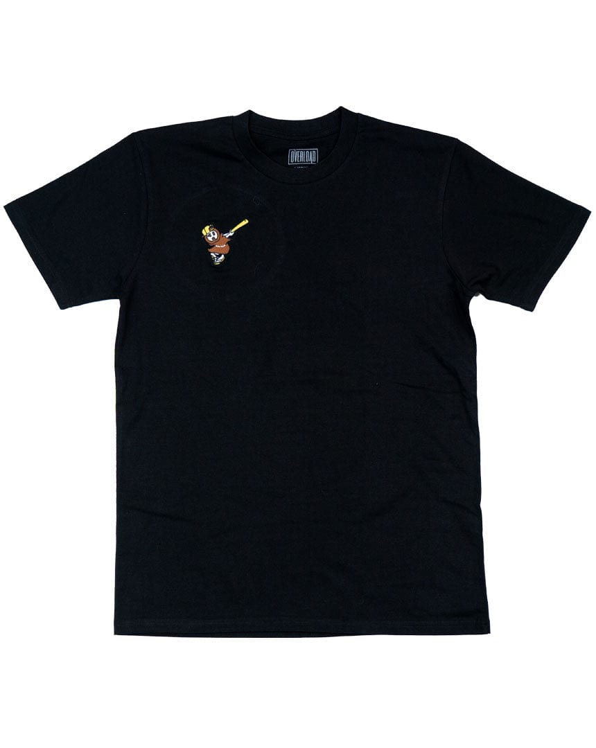 Overload Friar Plug Tee - Black