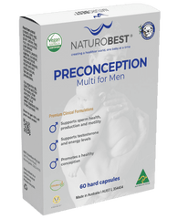 Naturobest Preconception Care for Men 60 tabs