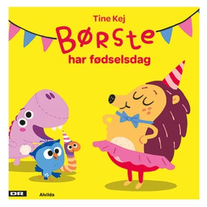 Børnebog, Minisjang - Børste Har Fødselsdag - Børnebog - Legekammeraten.dk