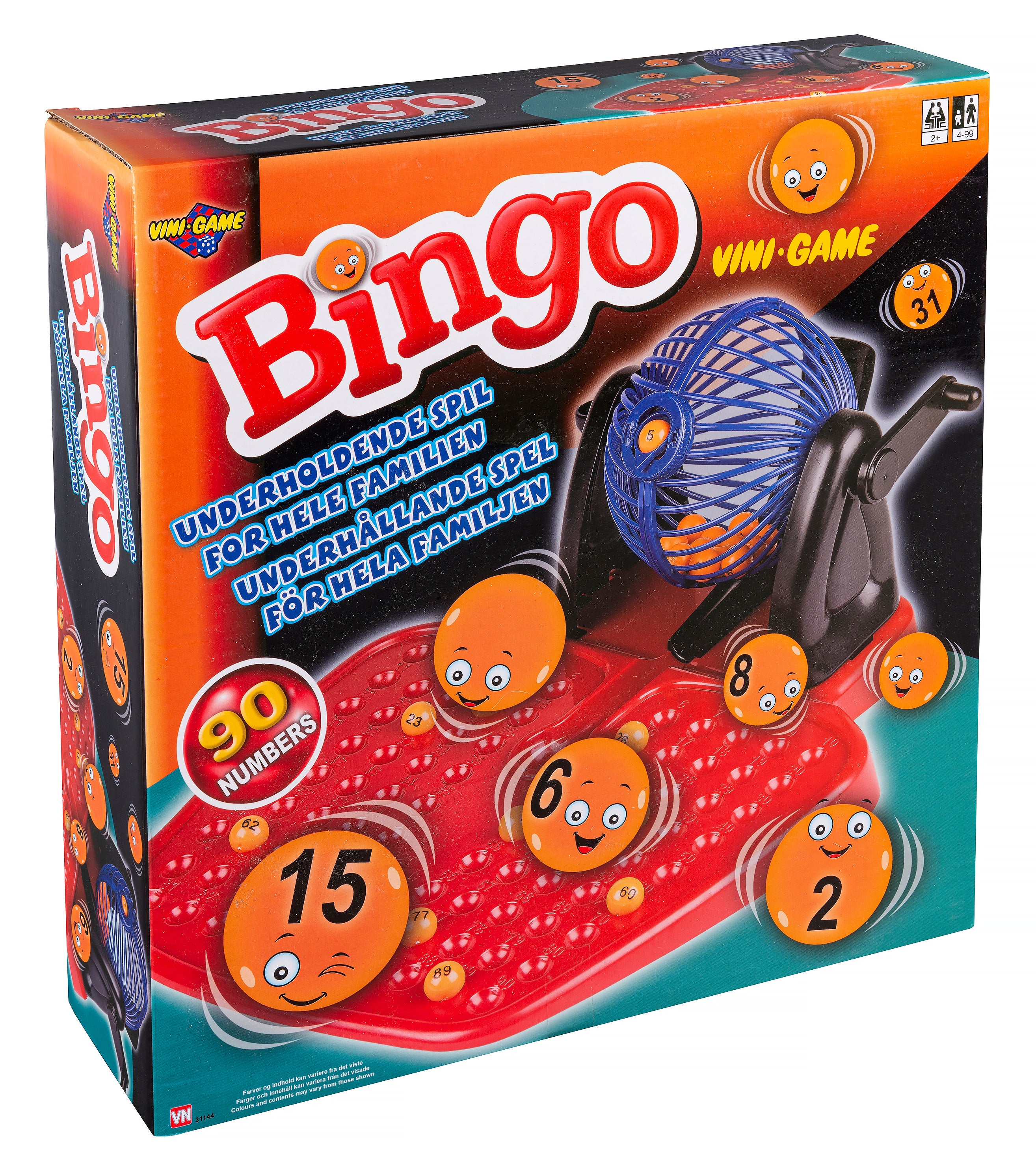 Se Bingo spil med tromle hos Legekammeraten.dk