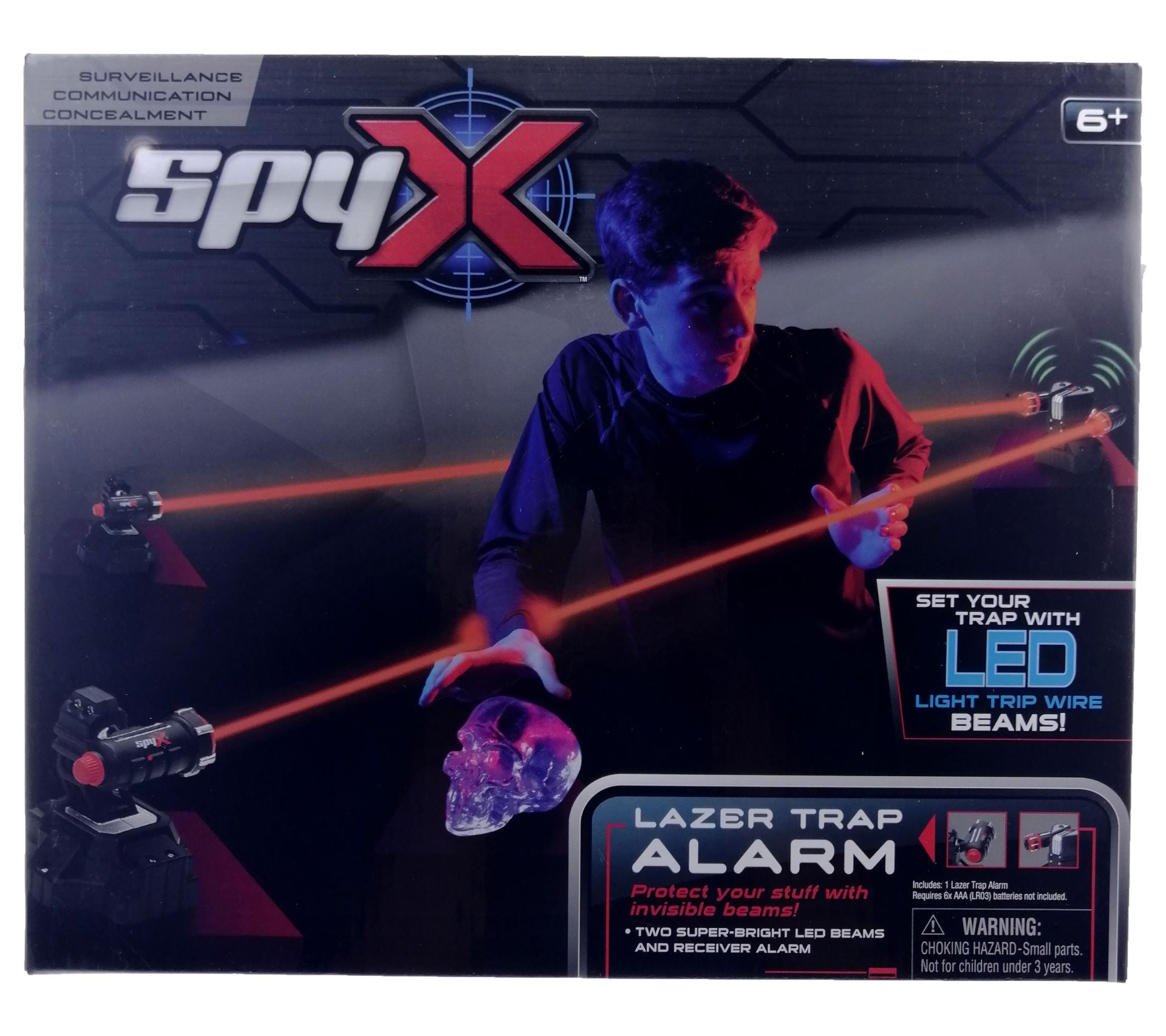 Billede af SpyX Lazer Trap Alarm - spion - Legekammeraten.dk