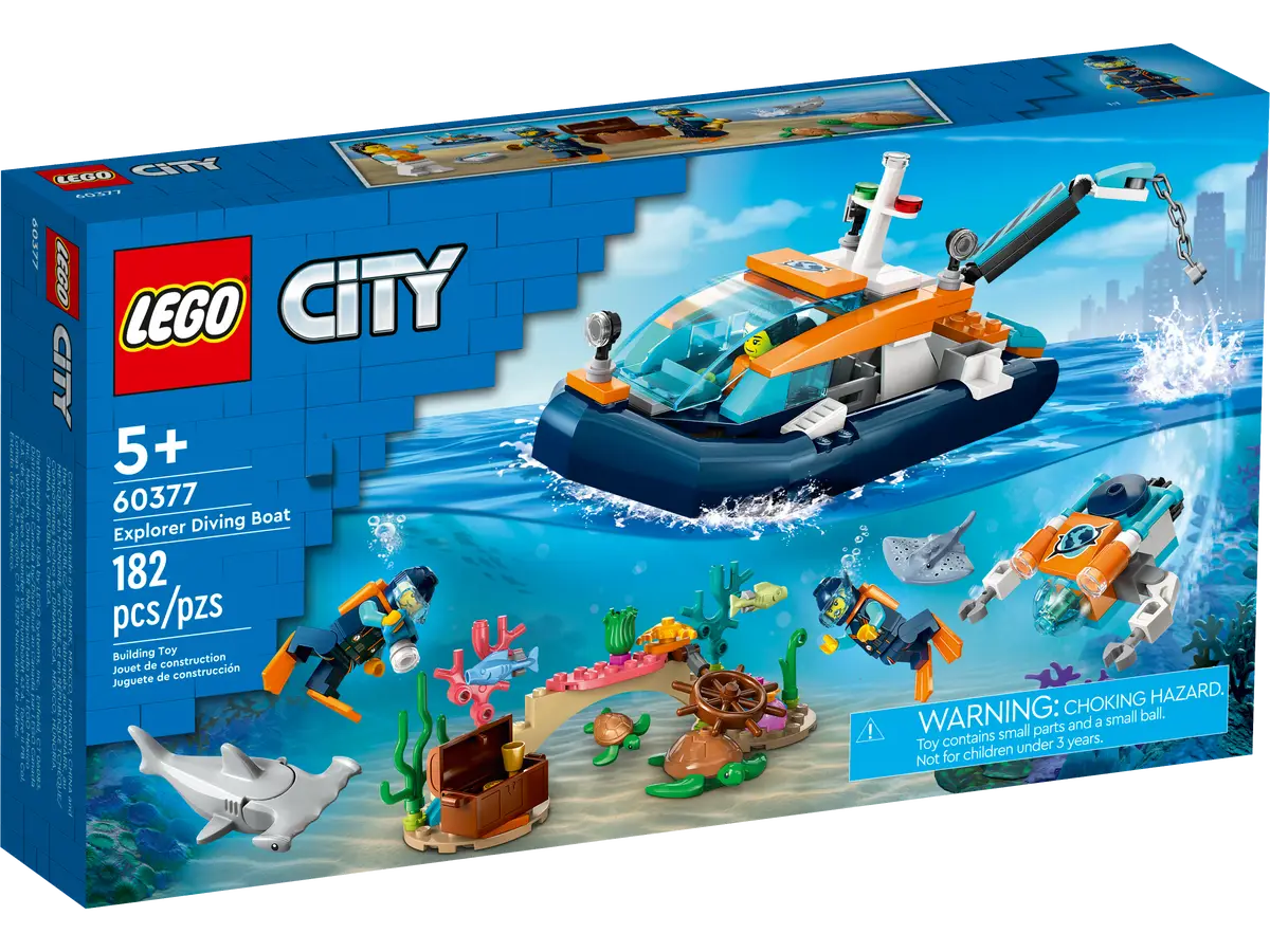 Se LEGO City Forsknings Dykkerfartøj - LEGO - Legekammeraten.dk hos Legekammeraten.dk