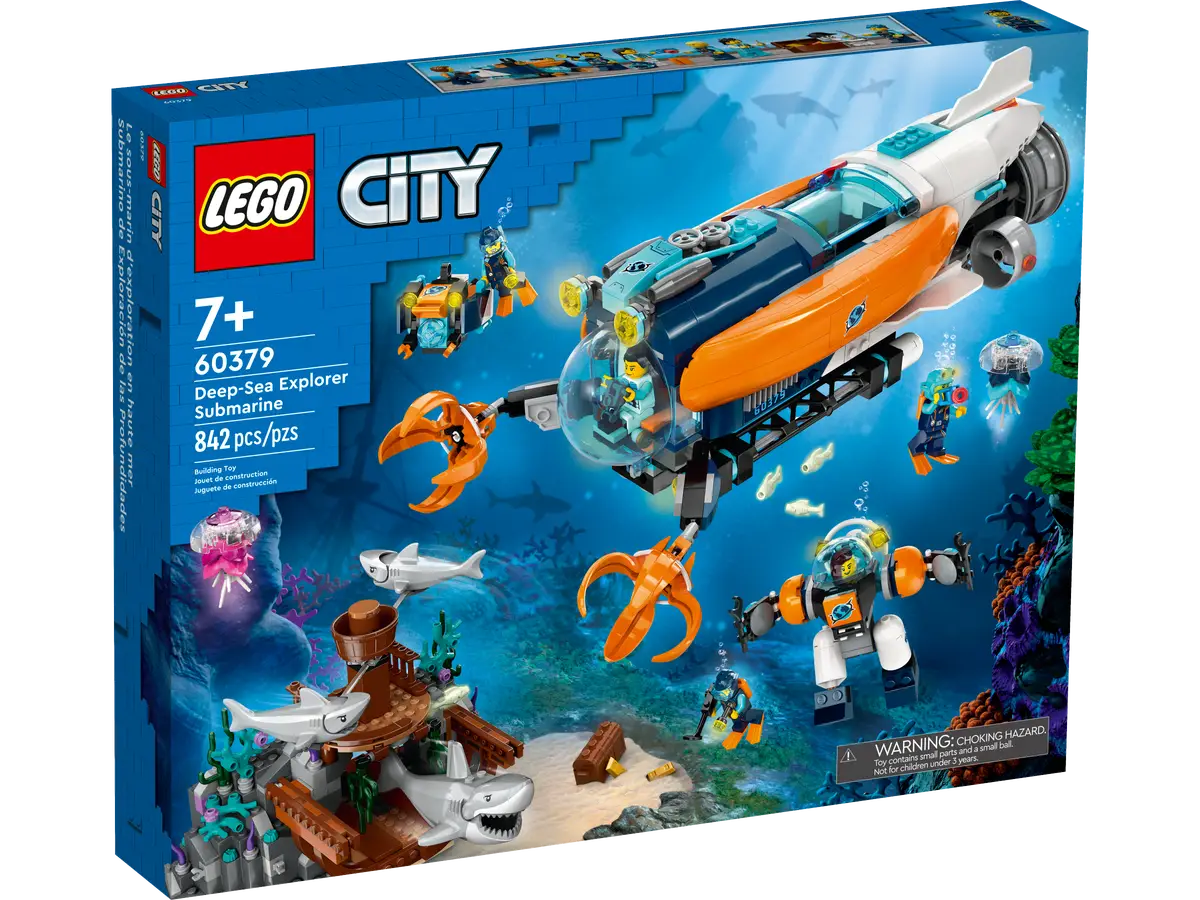 LEGO City Dybhavsudforsknings Ubåd - LEGO - Legekammeraten.dk