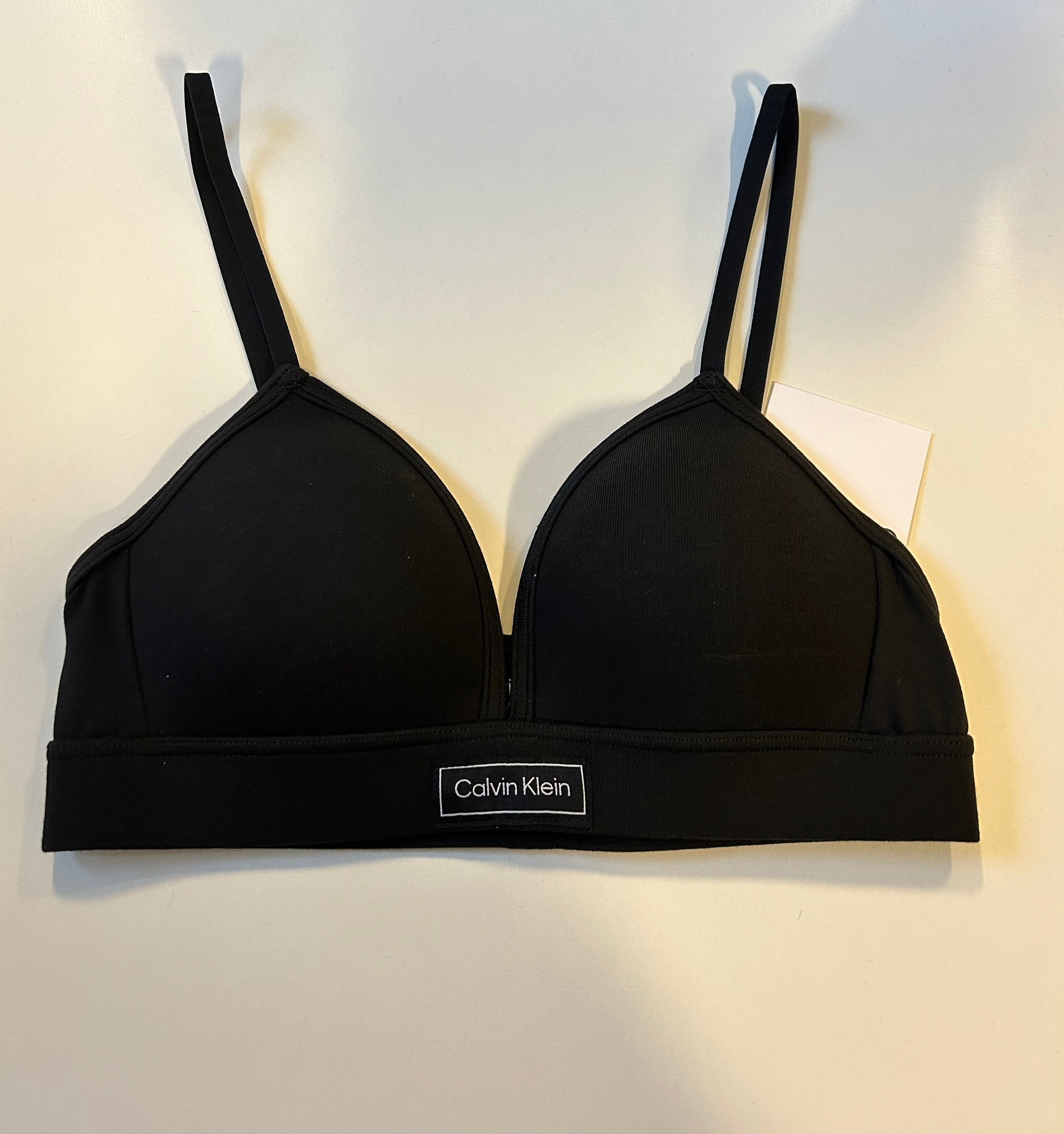 Billede af Calvin Klein Triangle Bralette Padded Pige - Legekammeraten.dk