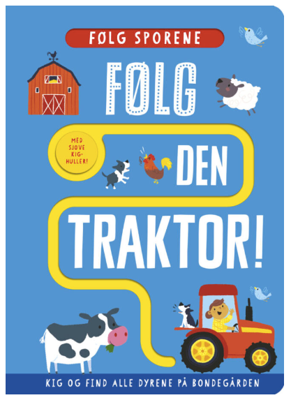 Billede af Børnebog, Følg Den Traktor! - Legekammeraten.dk