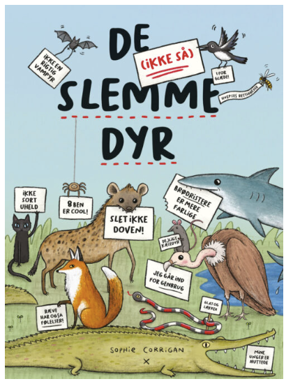 Billede af Børnebog, De (Ikke Så) Slemme Dyr - Legekammeraten.dk