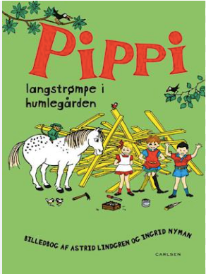 Børnebog, Pippi Langstrømpe I Humlegården - Legekammeraten.dk