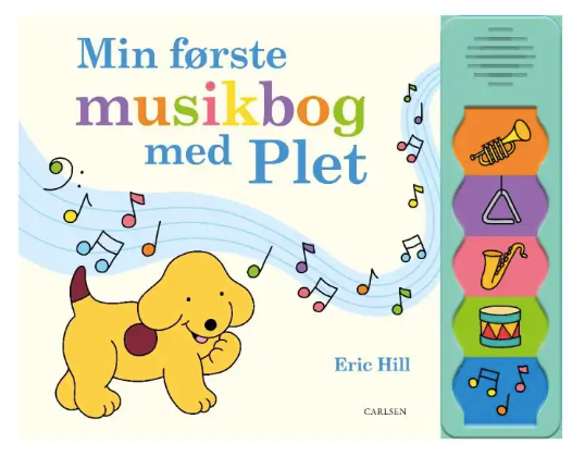 Billede af Børnebog, Min Første Musikbog Med Plet - Legekammeraten.dk