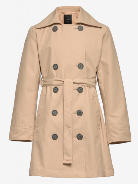 Billede af LMTD Menna Trenchcoat, Beige - Legekammeraten.dk