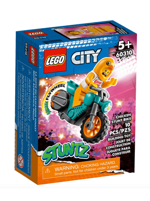 Billede af LEGO City Kylling-Stuntmotorcykel - Lego City - Legekammeraten.dk