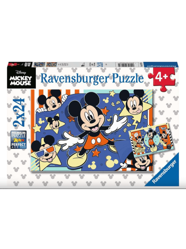 Puslespil Disney Mickey Start Filmen 2x24 Brikker - Legekammeraten.dk