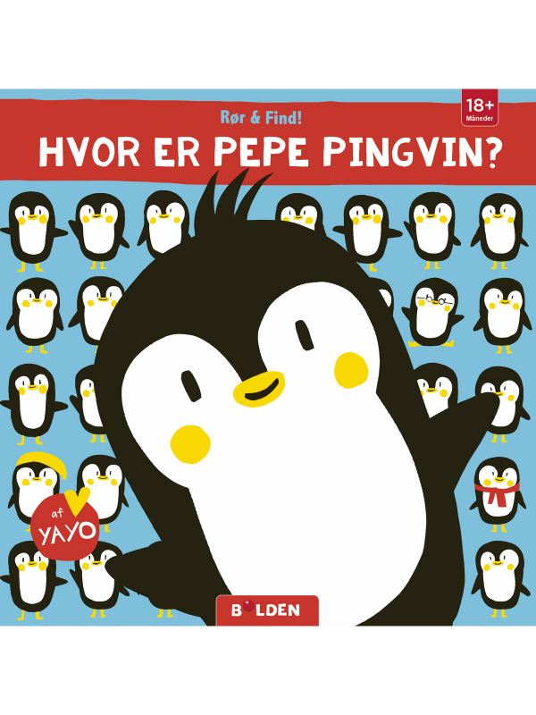 Børnebog Hvor Er Pepe Pingvin? - Børnebog - Legekammeraten.dk