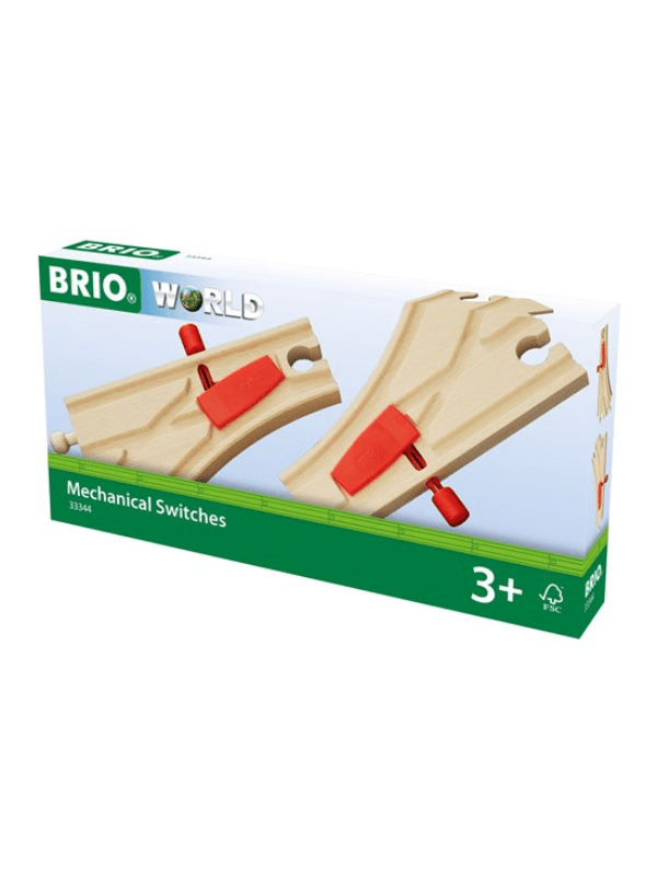 Billede af Brio Mekanisk Skiftespor - Brio Togbane - Legekammeraten.dk