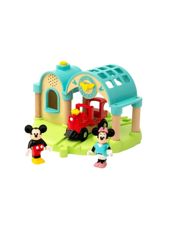 Billede af Brio Mickey Mouse Station Med Lydoptager - Brio - Legekammeraten.dk