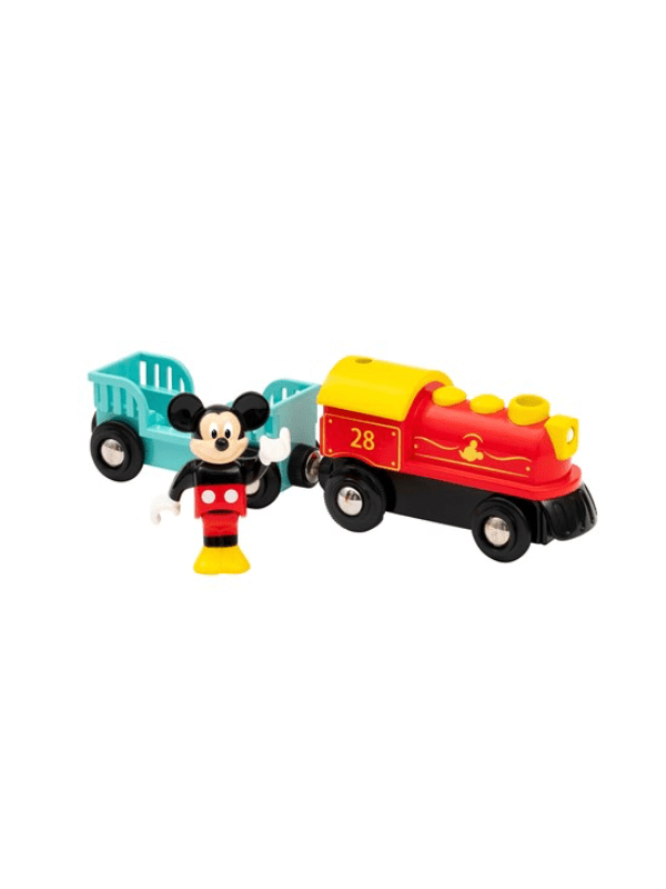 Se Brio Mickey Mouse Batteridrevet Tog - Brio - Legekammeraten.dk hos Legekammeraten.dk