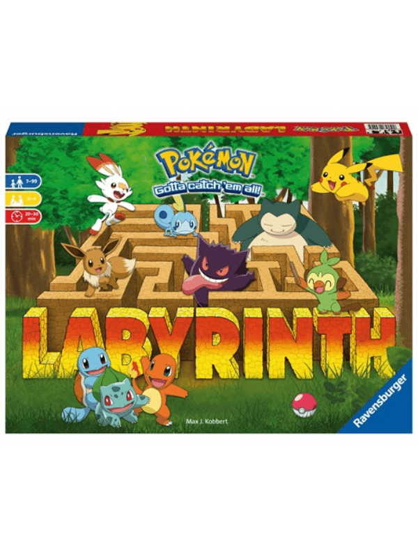 Brætspil, Pokémon Labyrint Spil - Brætspil - Legekammeraten.dk