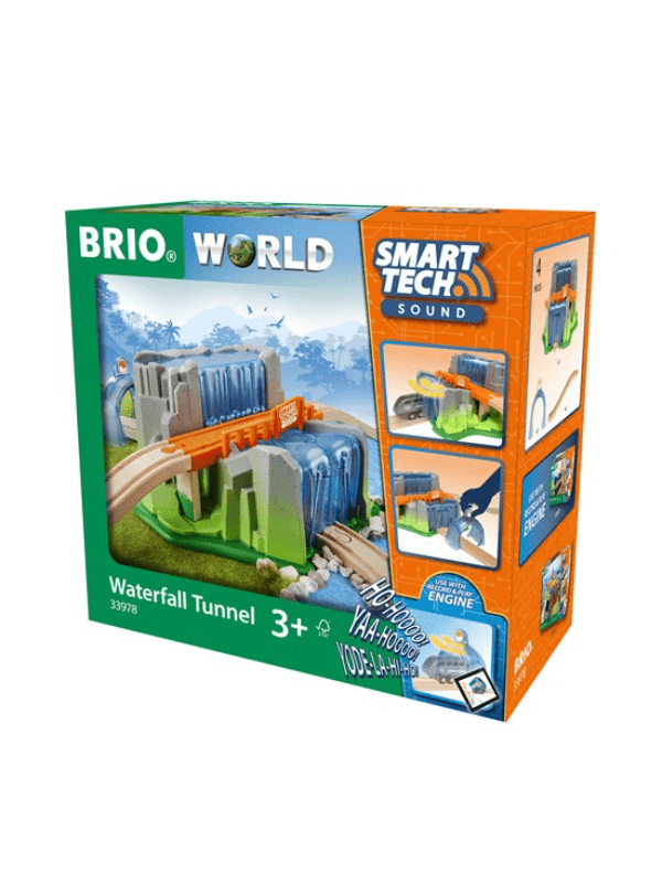 Se Brio World - Smart Tech Sound - Vandfald Tunnel - 33978 hos Legekammeraten.dk