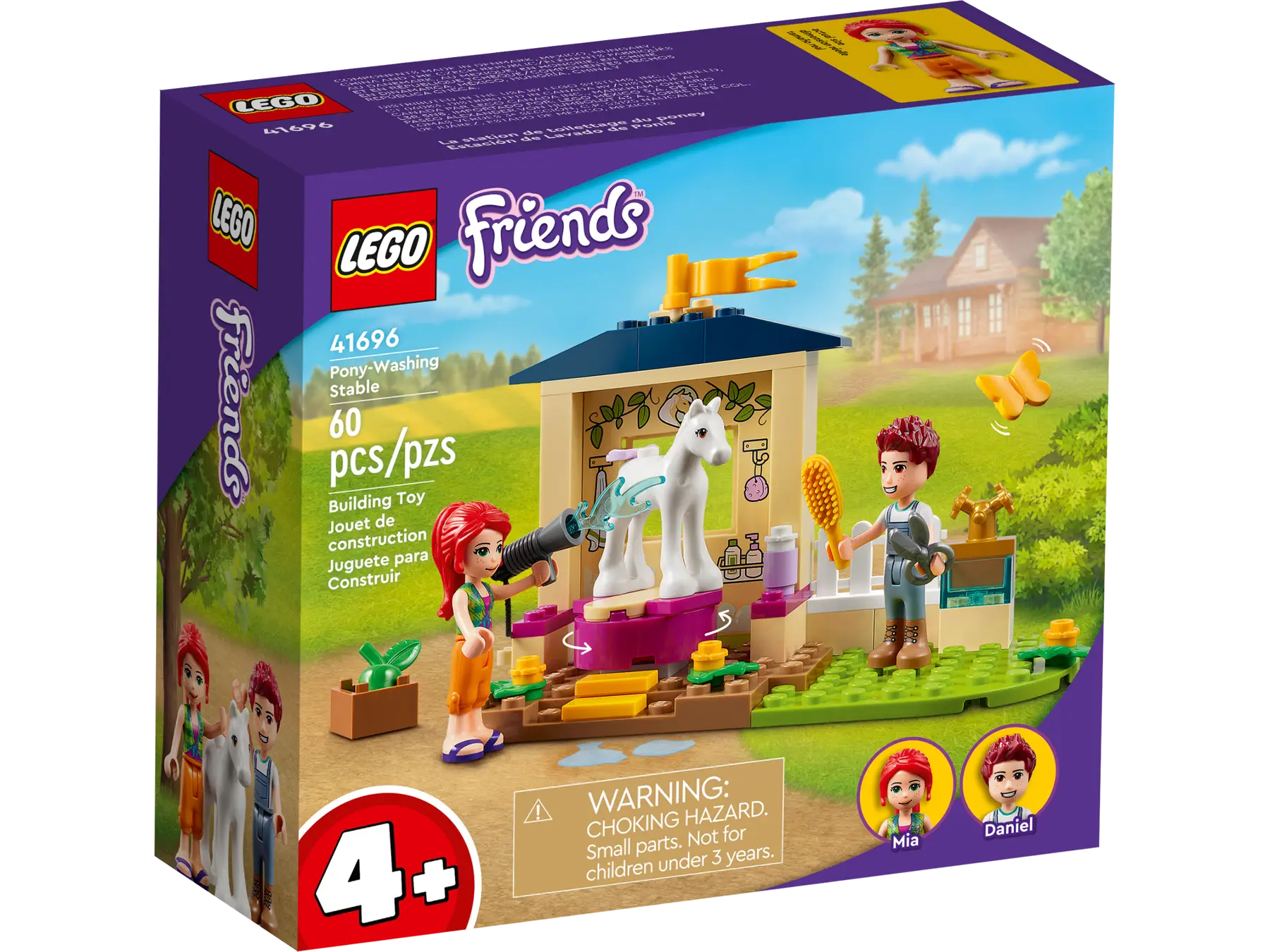 Se Lego Friends Stald Med Ponyvask - Lego Friends - Legekammeraten.dk hos Legekammeraten.dk