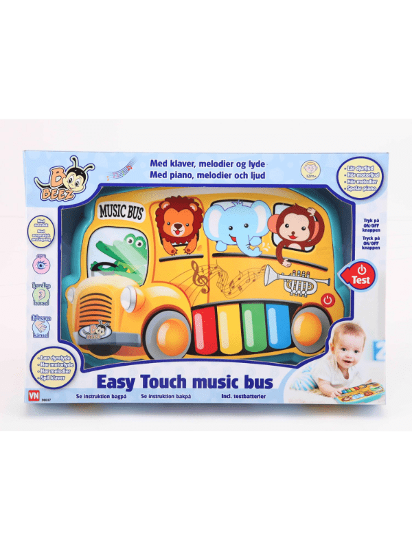 B Beez Musikbus Med Easy Touch - babylegetøj - Legekammeraten.dk