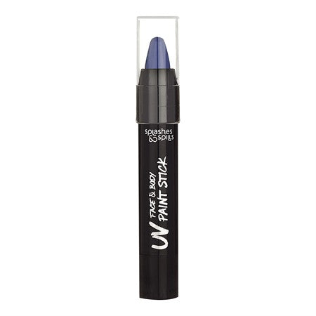 UV Face & Body Paint Stick, Blå - UV Maling - Legekammeraten.dk