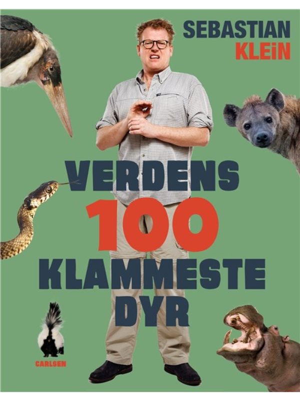 Billede af Børnebog, Sebastian Klein Verdens 100 Klammeste Dyr - Børnebog - Legekammeraten.dk