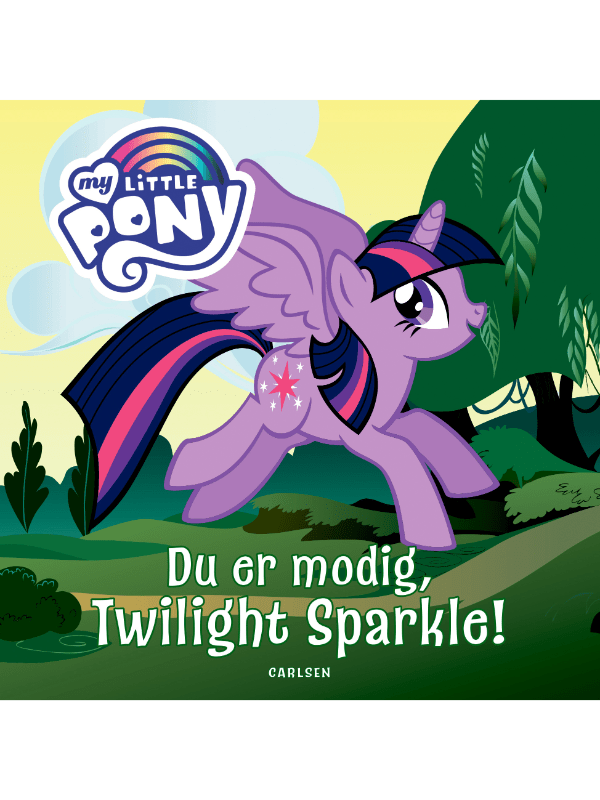 Børnebog, Du Er Modig, Twilight Sparkle! - Børnebog - Legekammeraten.dk