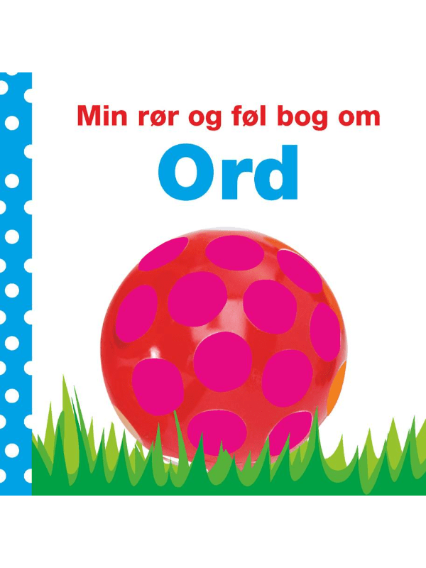Børnebog Min Rør & Føl Bog Om Ord - rør og føl bog - Legekammeraten.dk