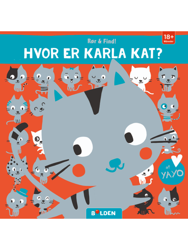 Børnebog Hvor Er Karla Kat? - Børnebog - Legekammeraten.dk