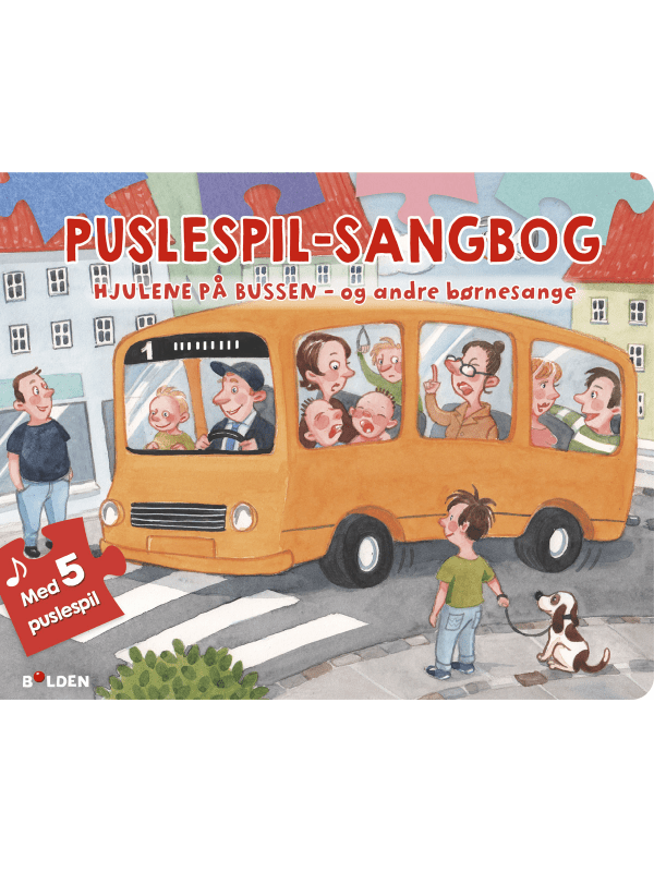 16: Puslespils Sangbog - Børnebog - Legekammeraten.dk