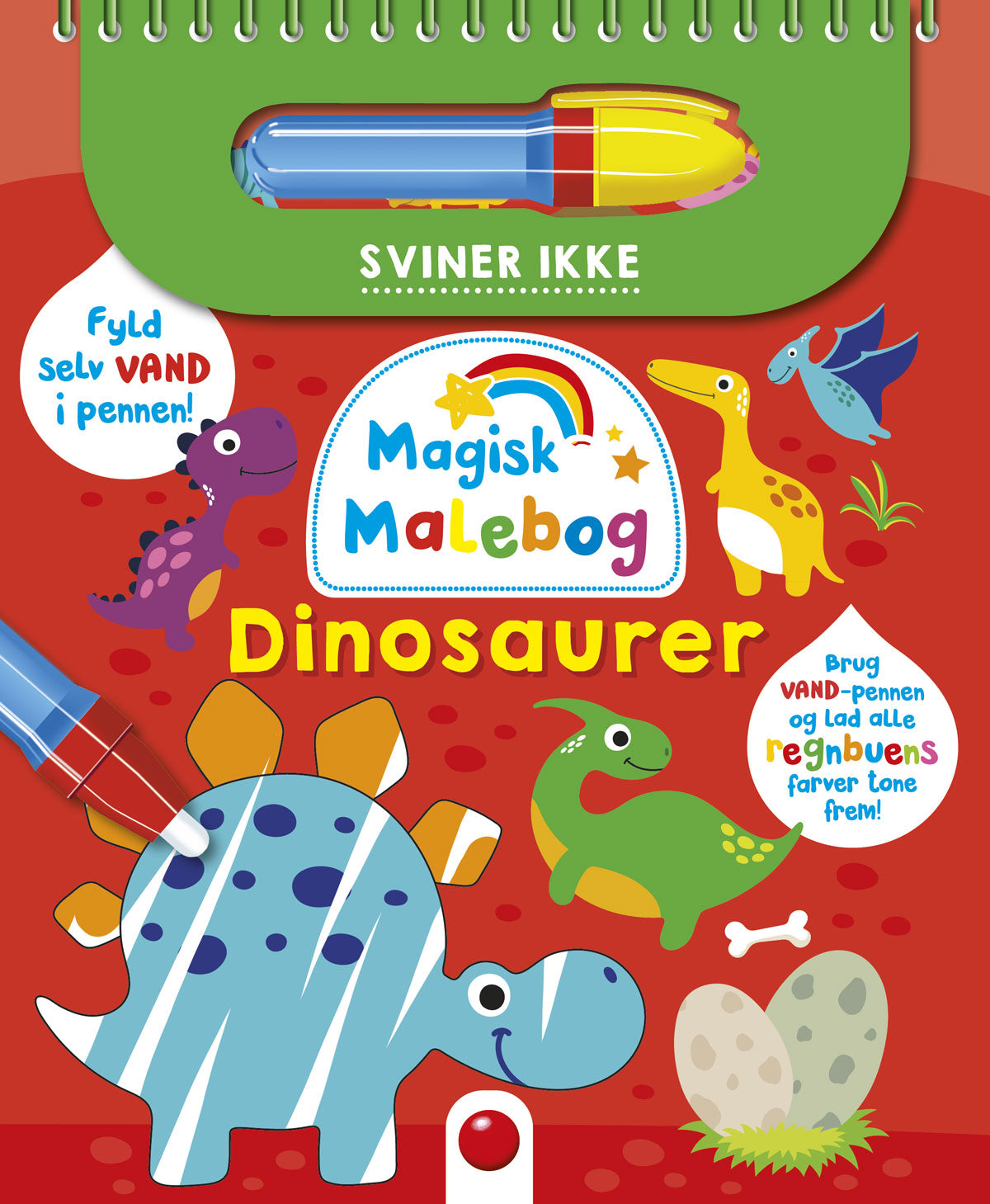 Se Magisk Malebog: Dinosaurer - Kreativitetssæt - Legekammeraten.dk hos Legekammeraten.dk