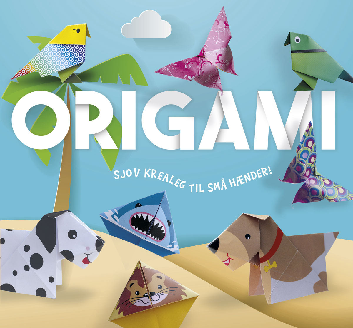 Børnebog, Origami: Strand - Bøger - Legekammeraten.dk
