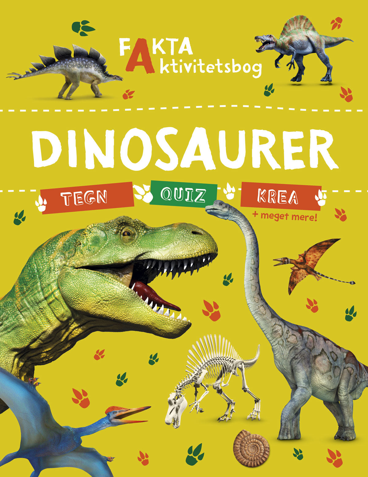Se Fakta-aktivitetsbog: Dinosaurer - Bøger - Legekammeraten.dk hos Legekammeraten.dk