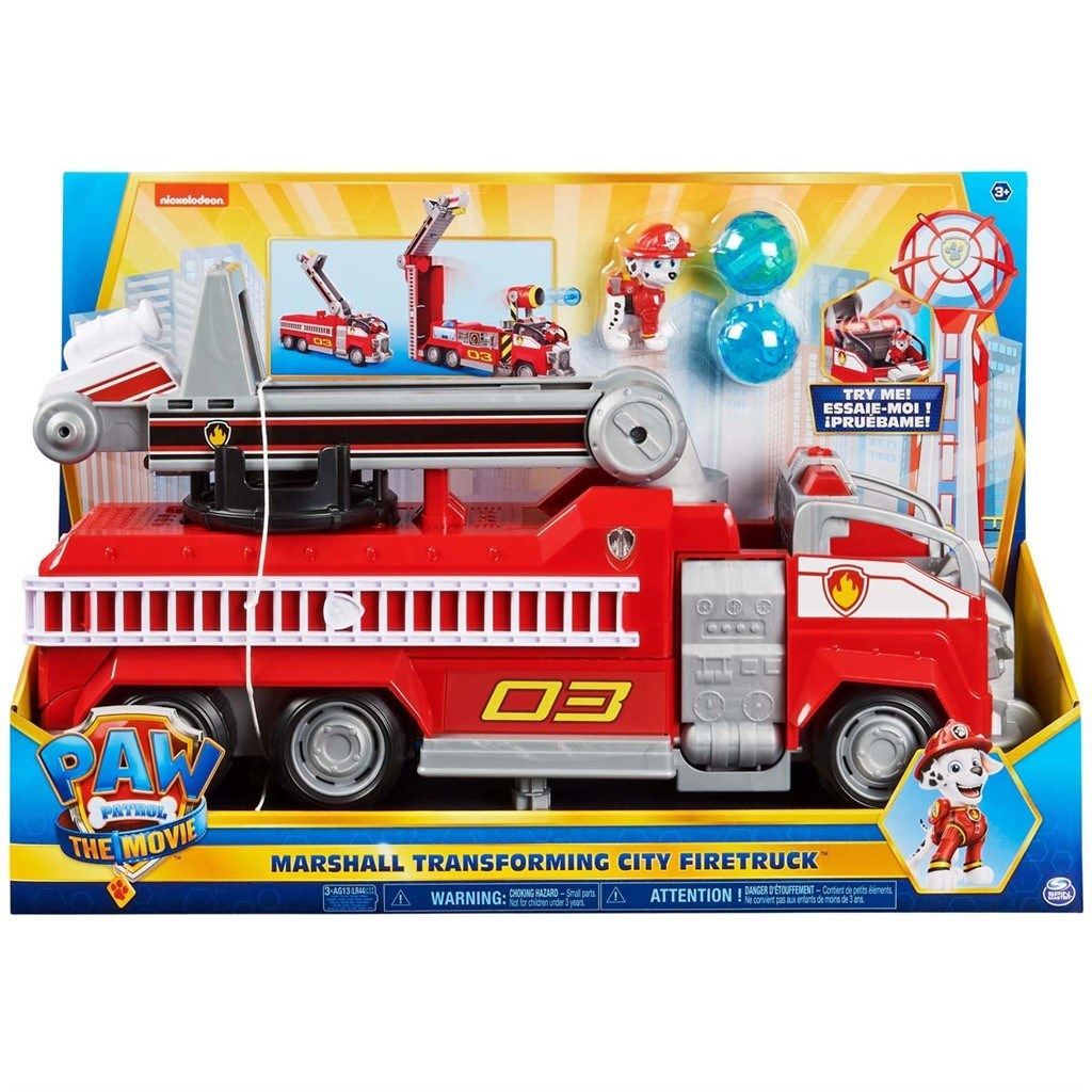 Paw Patrol Movie Marshall Transforming Firetruck - Legetøj og spil - Legekammeraten.dk