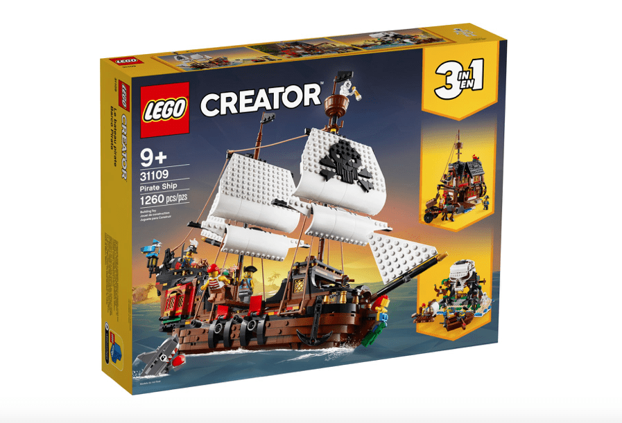 Se Lego Creator 3-in-1 - Piratskib - 31109 hos Legekammeraten.dk