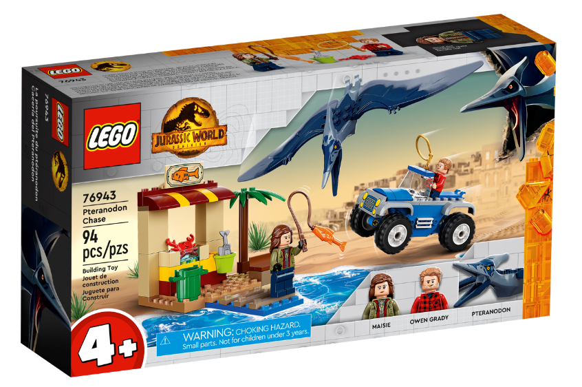 LEGO Jurassic World Pteranodon-Jagt - Lego - Legekammeraten.dk