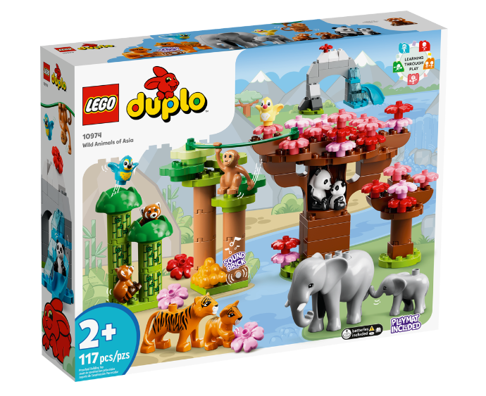 Se LEGO Duplo Asiens Vilde Dyr - Lego Duplo - Legekammeraten.dk hos Legekammeraten.dk