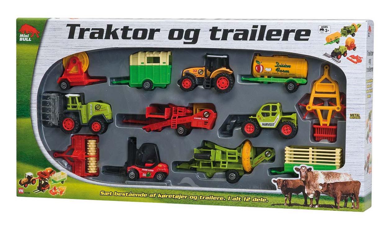 Traktor Køretøjer og Anhængerer - traktor - Legekammeraten.dk