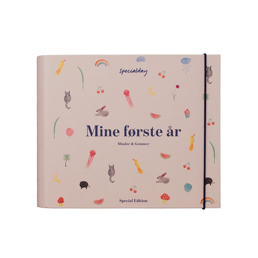 Barnets Bog – Mine Første År Album Rosa (Ny model) – barnets bog – Legekammeraten.dk