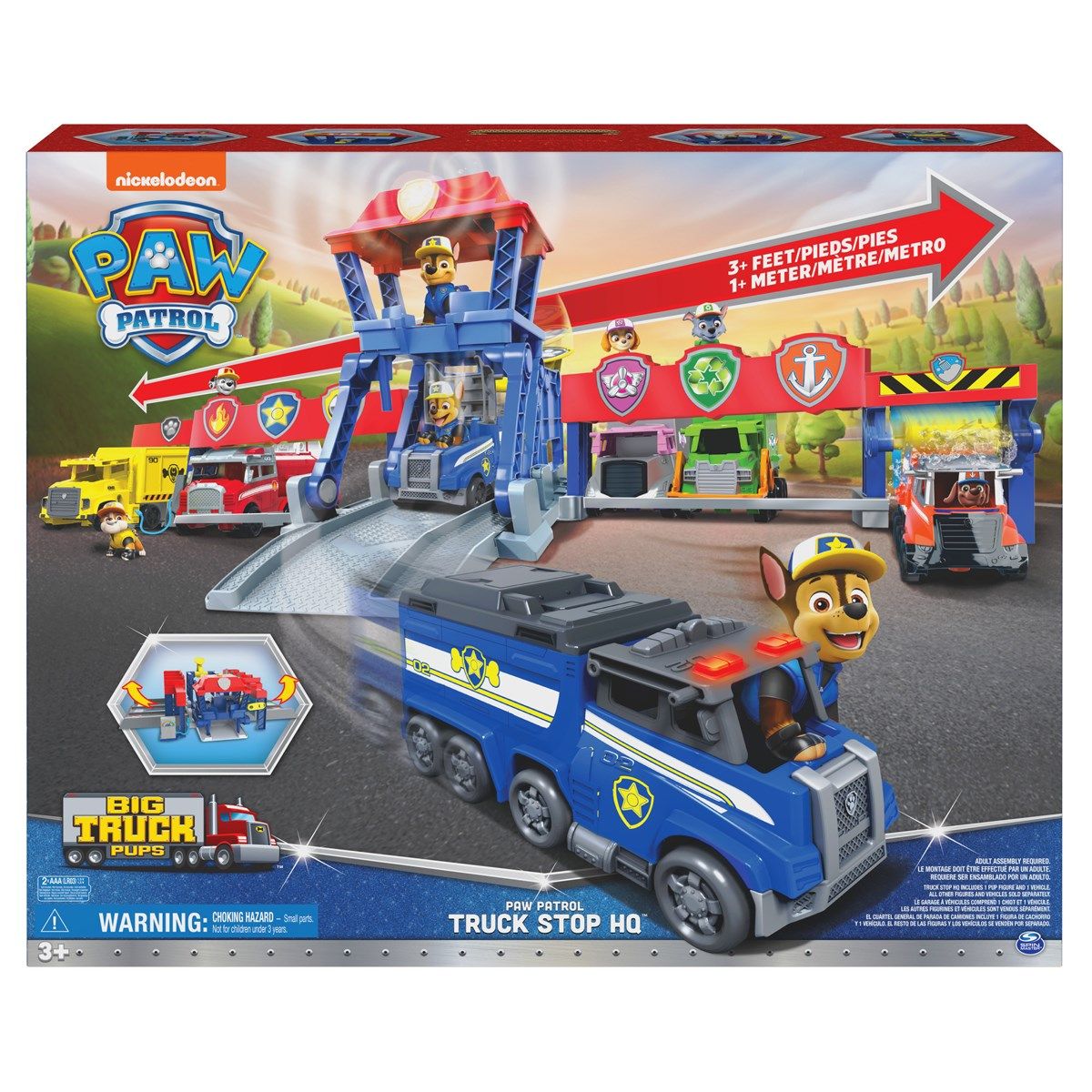 Se Paw Patrol Big Trucks Truck Stop HQ - Legetøj - Legekammeraten.dk hos Legekammeraten.dk