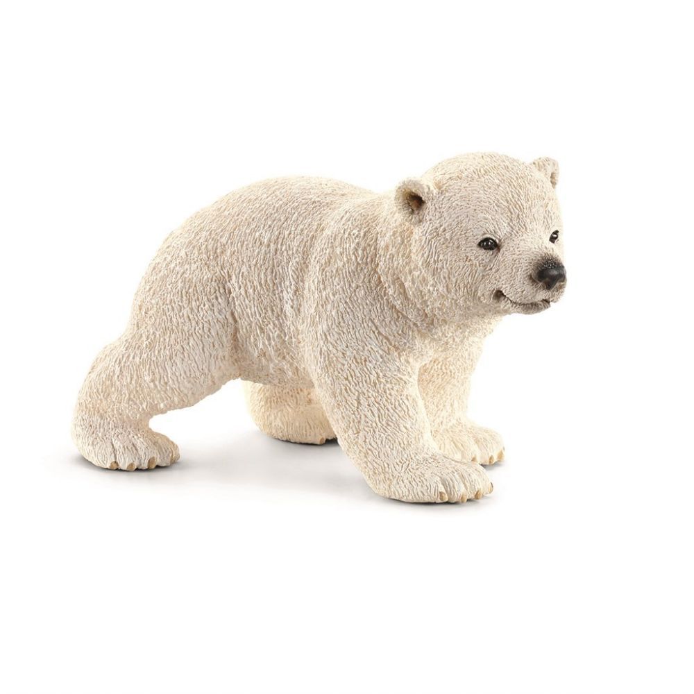Schleich, Polar Bear Cub Walking - Dyr - Legekammeraten.dk